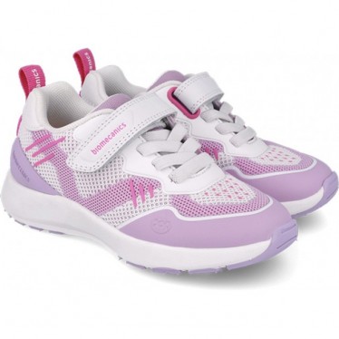 Chaussures de sport Biomecanics 252276 Biotech Mesh pour fille BLANCO_LILA_B661