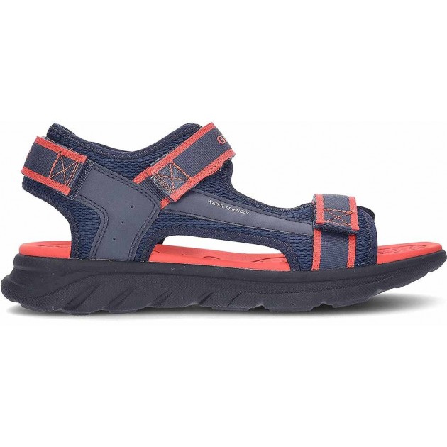 Sandale GEOX J45F1B J Airadyum pour garçon NAVY_RED Sandale GEOX J45F1B J Airadyum pour garçon NAVY_RED
