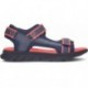 Sandale GEOX J45F1B J Airadyum pour garçon NAVY_RED