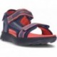 Sandale GEOX J45F1B J Airadyum pour garçon NAVY_RED