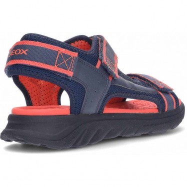 Sandale GEOX J45F1B J Airadyum pour garçon NAVY_RED