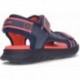 Sandale GEOX J45F1B J Airadyum pour garçon NAVY_RED