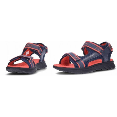 Sandale GEOX J45F1B J Airadyum pour garçon NAVY_RED