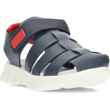 Sandale GEOX J55F1D J Airadyum pour garçon NAVY_RED