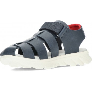 Sandale GEOX J55F1D J Airadyum pour garçon NAVY_RED