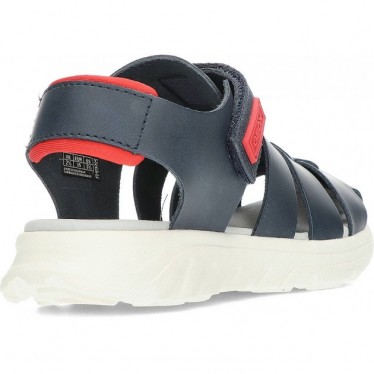 Sandale GEOX J55F1D J Airadyum pour garçon NAVY_RED