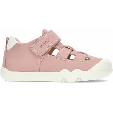 Baskets pieds nus GEOX Steppieup B5563A pour fille ROSE