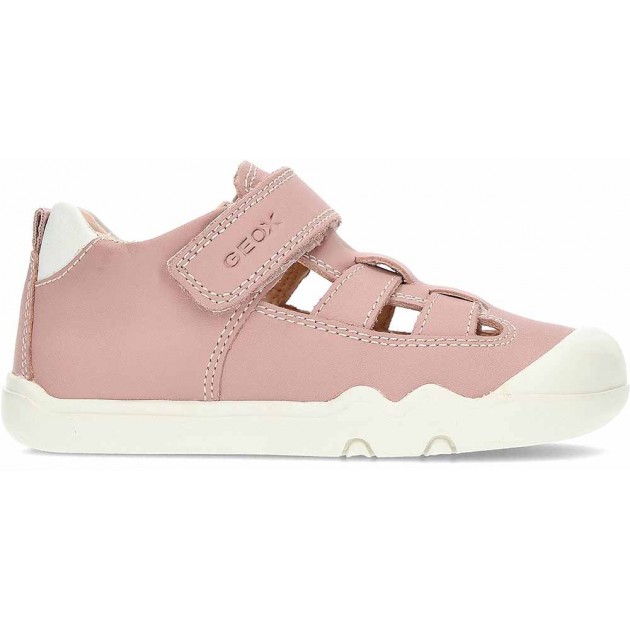 Baskets pieds nus GEOX Steppieup B5563A pour fille ROSE Baskets pieds nus GEOX Steppieup B5563A pour fille ROSE