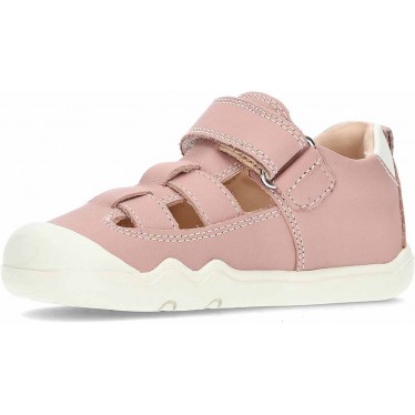 Baskets pieds nus GEOX Steppieup B5563A pour fille ROSE