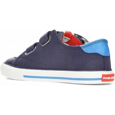 Baskets pieds nus en toile PABLOSKY 980920 MARINO