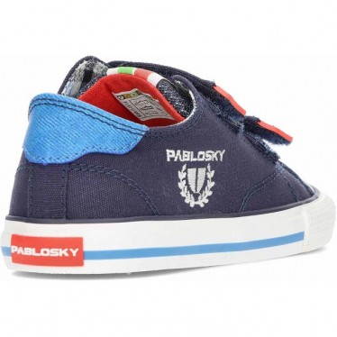 Baskets pieds nus en toile PABLOSKY 980920 MARINO