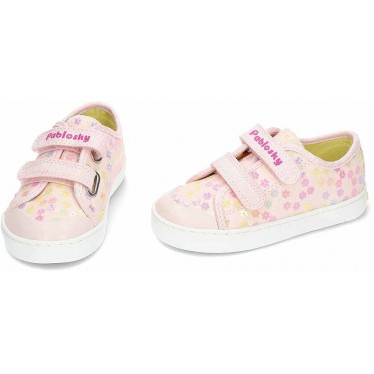 Baskets pieds nus pour fille PABLOSKY 980670 ROSA