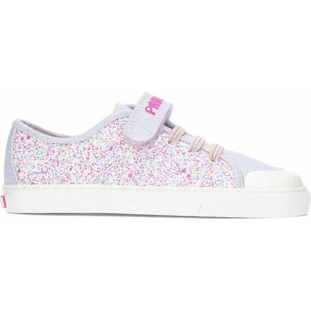 Baskets pieds nus en toile PABLOSKY 981470 LILA_CAVIAR Baskets pieds nus en toile PABLOSKY 981470 LILA_CAVIAR