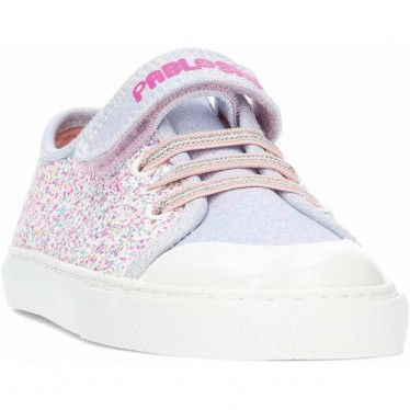 Baskets pieds nus en toile PABLOSKY 981470 LILA_CAVIAR