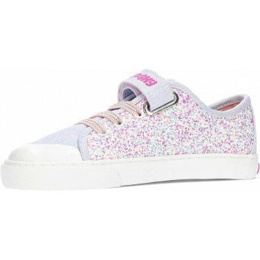 Baskets pieds nus en toile PABLOSKY 981470 LILA_CAVIAR