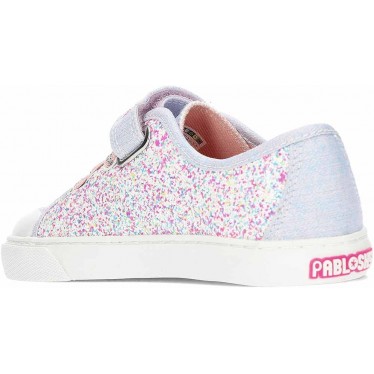 Baskets pieds nus en toile PABLOSKY 981470 LILA_CAVIAR