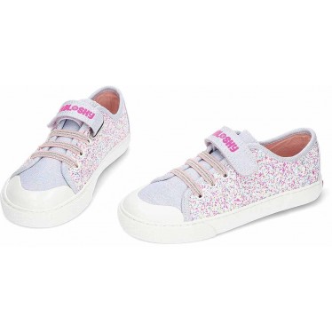 Baskets pieds nus en toile PABLOSKY 981470 LILA_CAVIAR