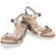 SANDALES PANAMA JACK JULIA SHINE ORO