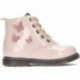 GARVALIN bottes fille 241340 cuir verni ROSA