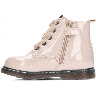 GARVALIN bottes fille 241340 cuir verni ROSA