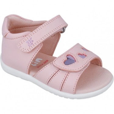 Sandales Garvalin 252302 Basic Hearts pour filles ROSA_A032