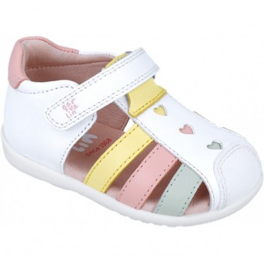 Sandales Garvalin 252303 Basic Hearts pour filles MULTICOLOR_B176