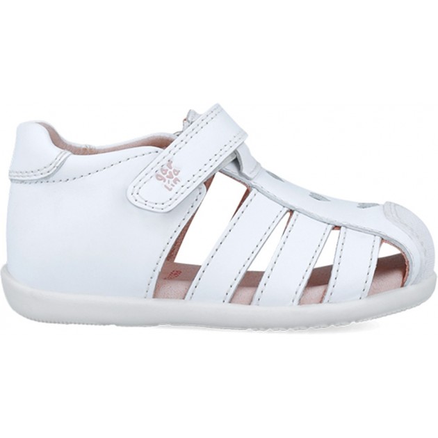 Sandales Garvalin 252303 Basic Hearts pour filles BLANCO_C050