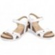 SANDALES PANAMA JACK JULIABASICS WHITE