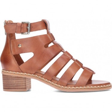 Sandales romaines à talon PIKOLINOS Blanes W3H-1823 BRANDY