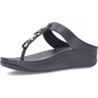 Sandales FITFLOP Fino Multi-Pierres IU9 pour femme ALL_BLACK