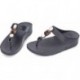 Sandales FITFLOP Fino Multi-Pierres IU9 pour femme ALL_BLACK