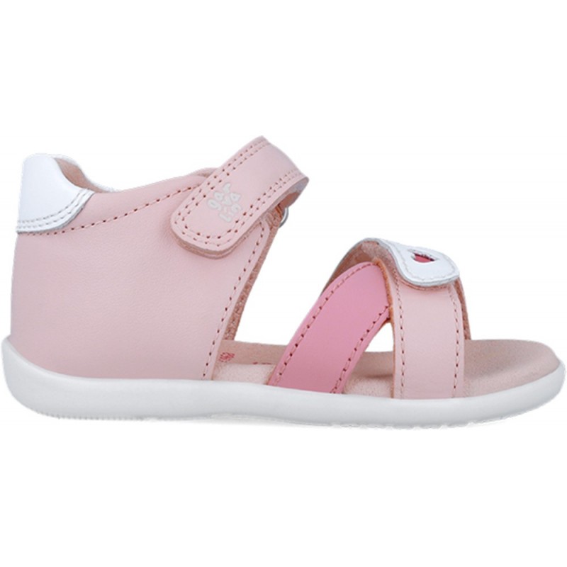 Sandales Garvalin 252304 Basic Hearts pour filles ROSA_MAGNOLIA_A816