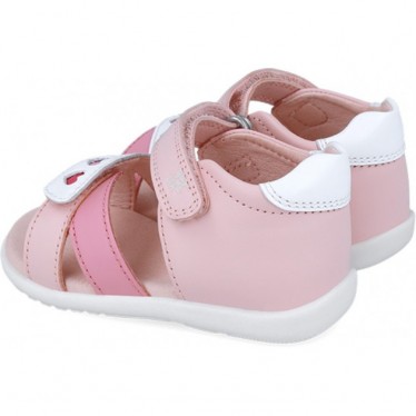 Sandales Garvalin 252304 Basic Hearts pour filles ROSA_MAGNOLIA_A816