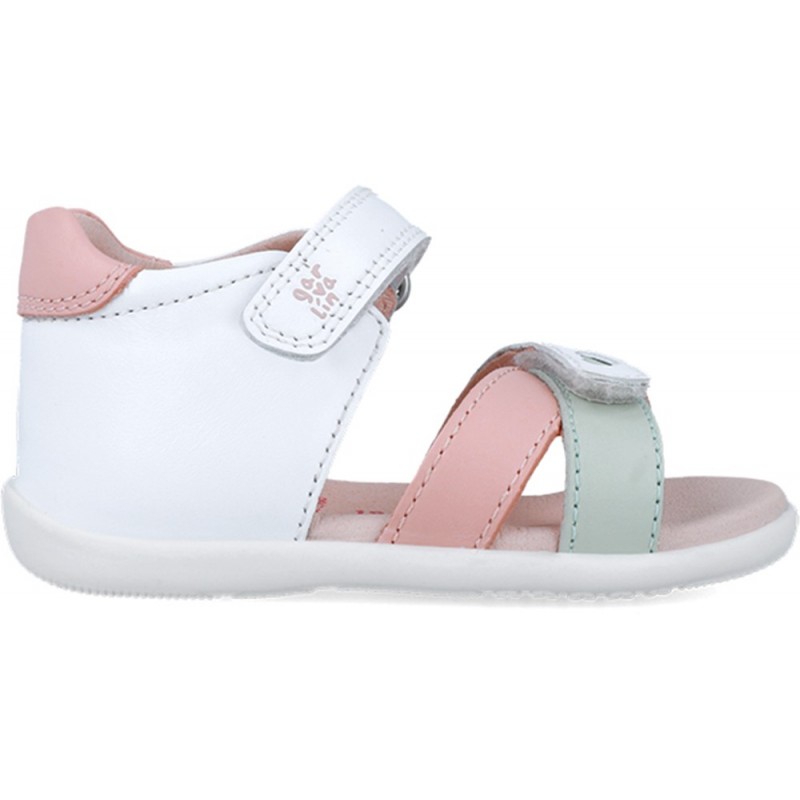 Sandales Garvalin 252304 Basic Hearts pour filles BLANCO_CIPRIA_B817