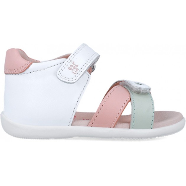 Sandales Garvalin 252304 Basic Hearts pour filles BLANCO_CIPRIA_B817