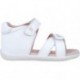 Sandales Garvalin 252304 Basic Hearts pour filles BLANCO_C050