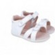 Sandales Garvalin 252304 Basic Hearts pour filles BLANCO_C050