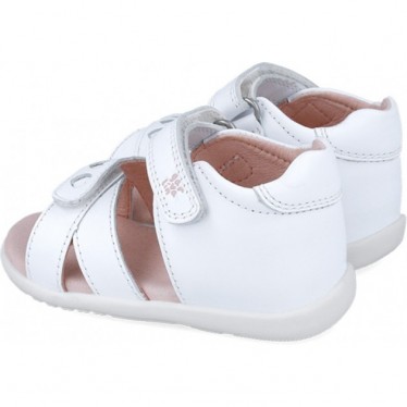 Sandales Garvalin 252304 Basic Hearts pour filles BLANCO_C050