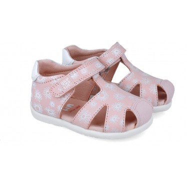 Sandales Garvalin 252305 à imprimé floral pour fille ROSA_A032