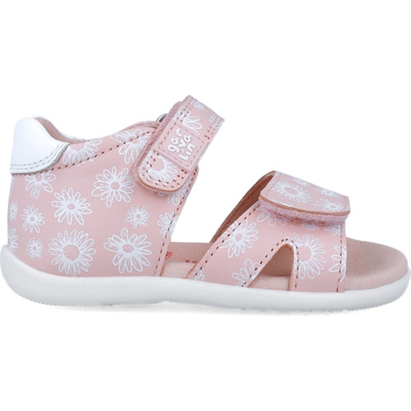 Sandales Garvalin 252306 à imprimé floral pour fille ROSA_A032