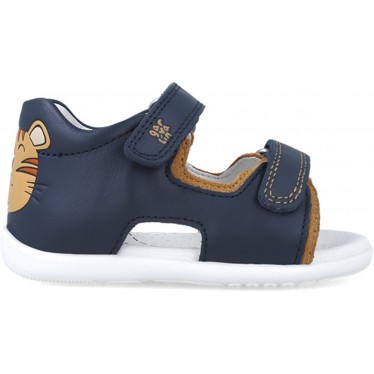 Sandales Garvalin 252317 Premiers Pas Tigre pour Garçon OCEAN_A183