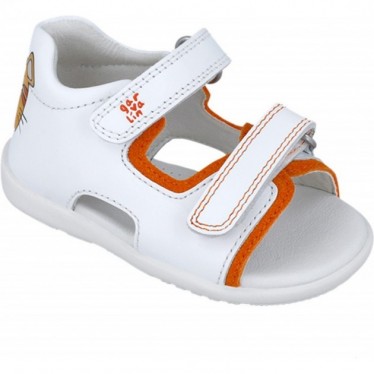 Sandales Garvalin 252317 Premiers Pas Tigre pour Garçon BLANCO_B050