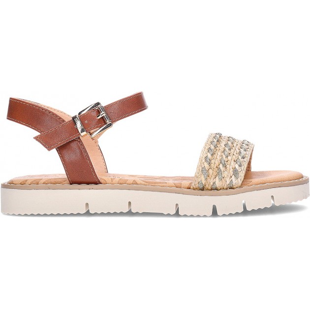 Sandales plates MTNG Siren 53248 pour femmes NATURAL_CUERO Sandales plates MTNG Siren 53248 pour femmes NATURAL_CUERO