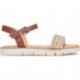 Sandales plates MTNG Siren 53248 pour femmes NATURAL_CUERO