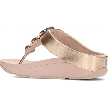 FitFlop - HJ1 - Sandales métalliques à cercle de perles Halo ROSE_GOLD