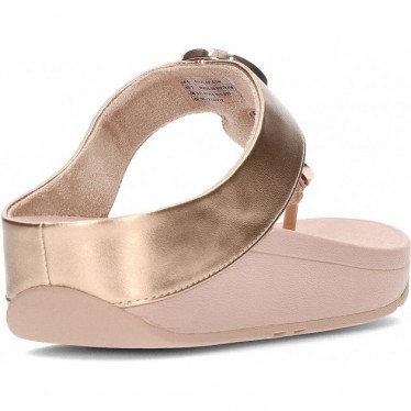 FitFlop - HJ1 - Sandales métalliques à cercle de perles Halo ROSE_GOLD