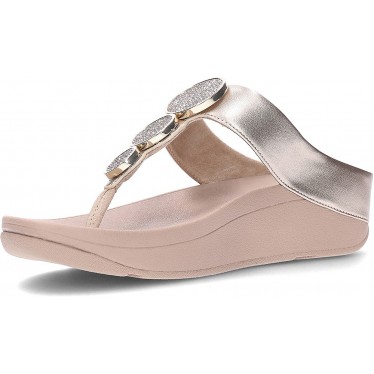 FitFlop - HJ1 - Sandales métalliques à cercle de perles Halo LATTE_BEIGE