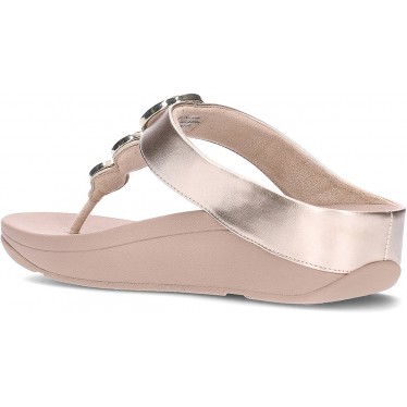 FitFlop - HJ1 - Sandales métalliques à cercle de perles Halo LATTE_BEIGE