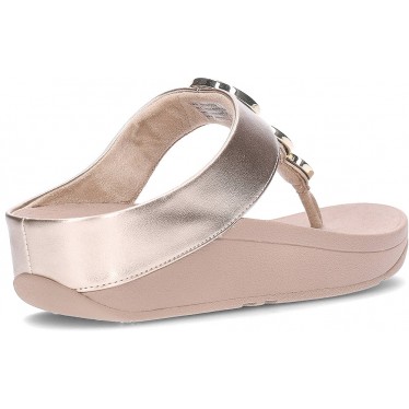 FitFlop - HJ1 - Sandales métalliques à cercle de perles Halo LATTE_BEIGE