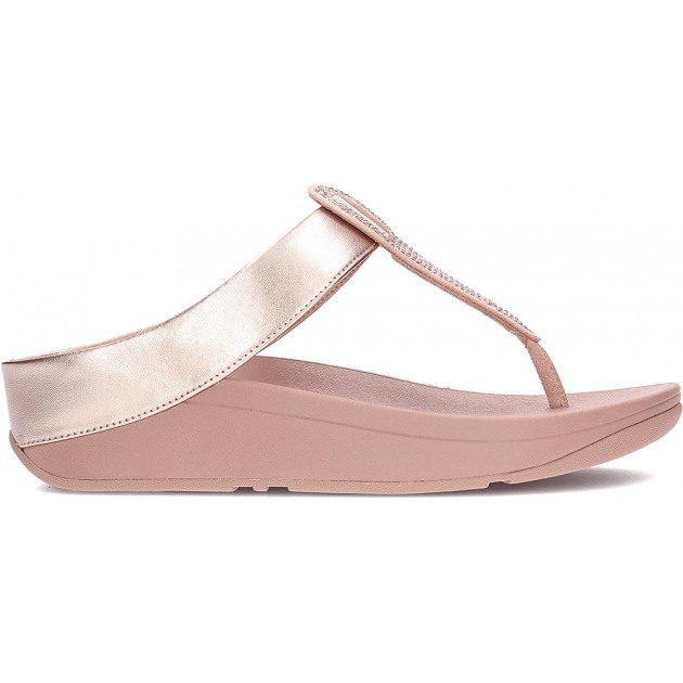 Tongs FITFLOP Fino Crystal-Detail IU2 pour femme LATTE_BEIGE Tongs FITFLOP Fino Crystal-Detail IU2 pour femme LATTE_BEIGE